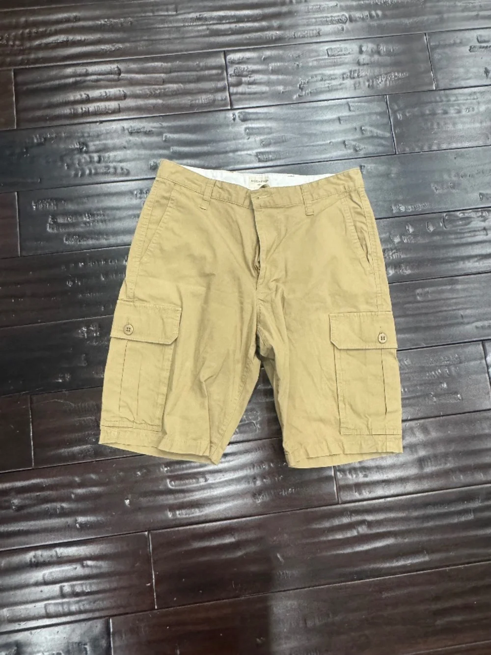 Dockers Men's Khaki Cargo Shorts Tan Size 30 Cotton